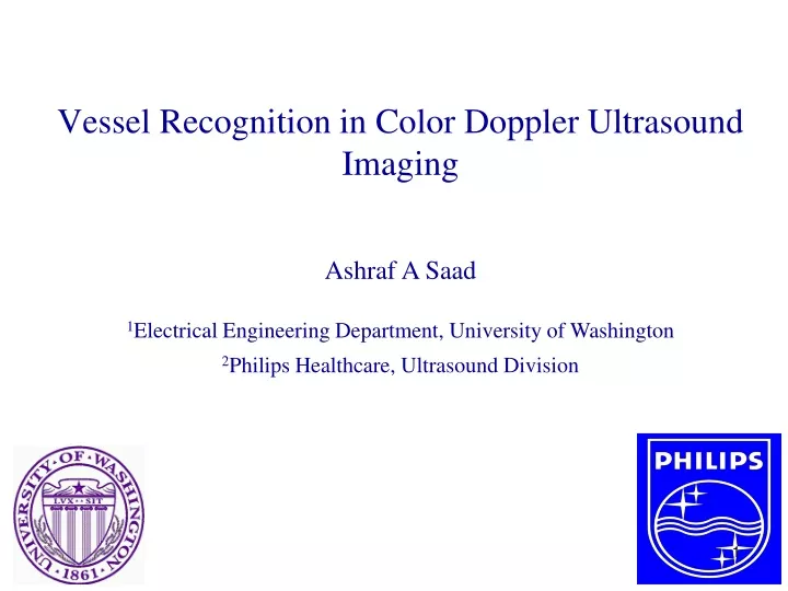 vessel recognition in color doppler ultrasound imaging