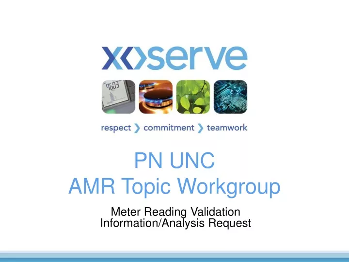 pn unc amr topic workgroup