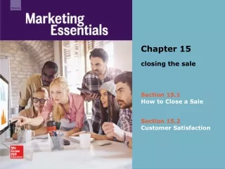 Section 15.1 How to Close a Sale