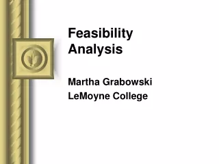 Feasibility  Analysis