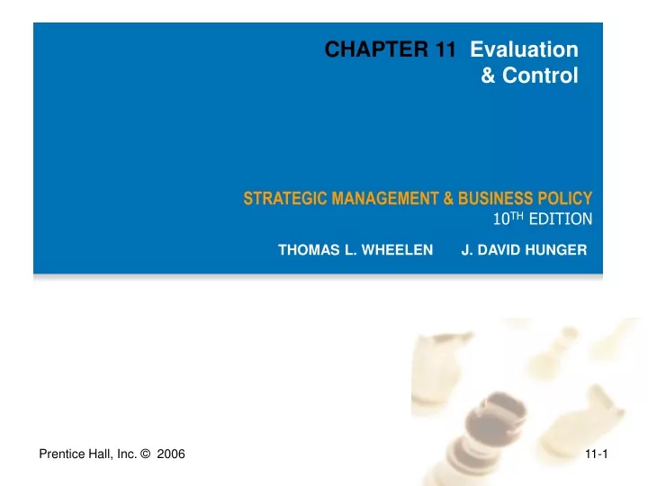 chapter 11 evaluation control