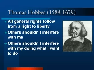 Thomas Hobbes (1588-1679)