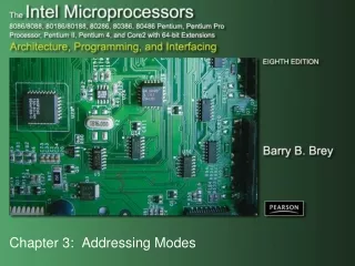 Chapter 3:  Addressing Modes