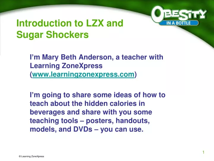 introduction to lzx and sugar shockers