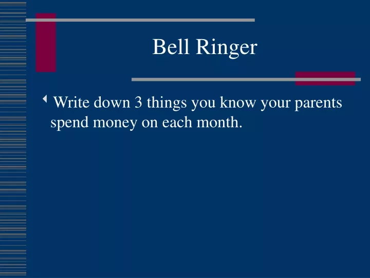 bell ringer