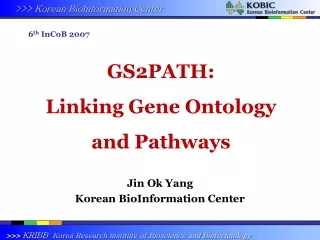 GS2PATH:  Linking Gene Ontology and Pathways