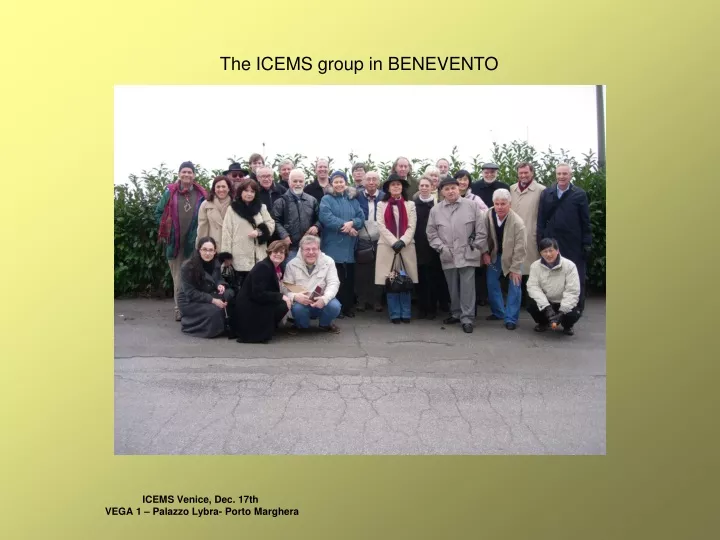the icems group in benevento
