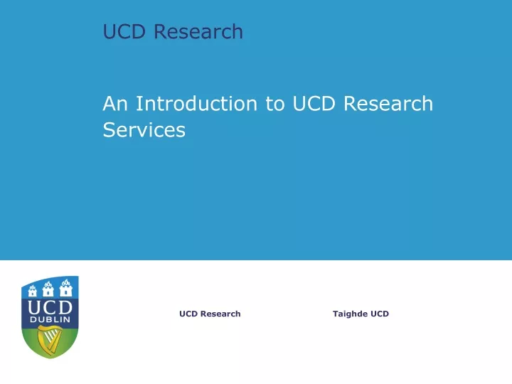 ucd research