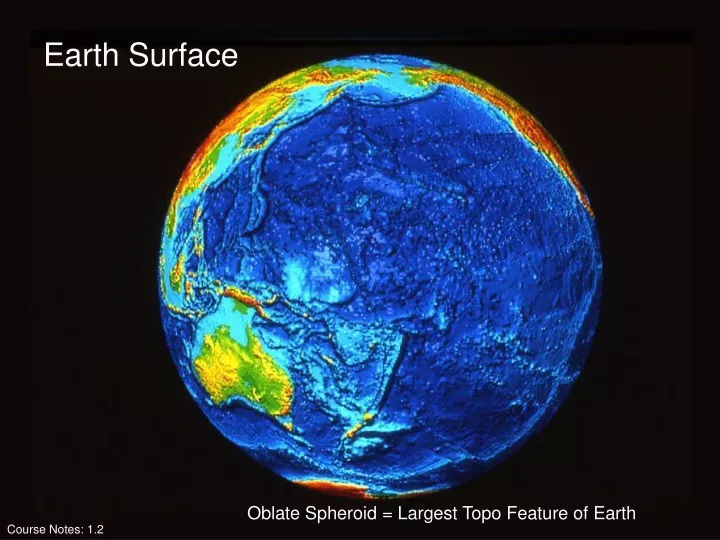 earth surface