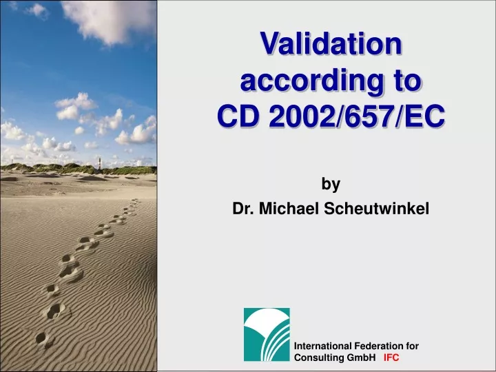 validation according to cd 2002