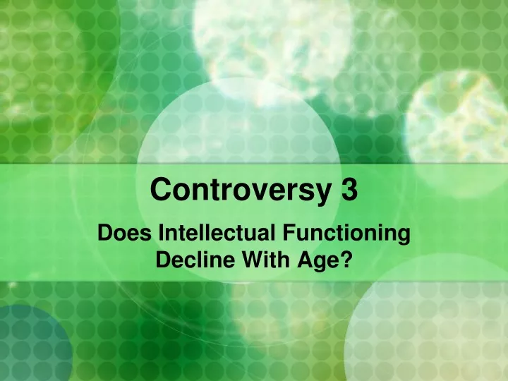 controversy 3