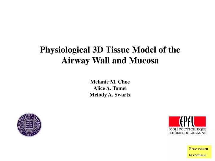 physiological 3d tissue model of the airway wall
