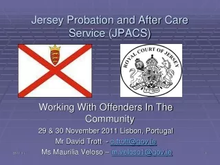 Jersey Probation and After  Care Service (JPACS)
