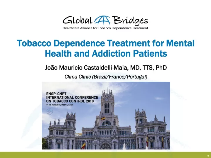 tobacco dependence treatment for mental health and addiction patients