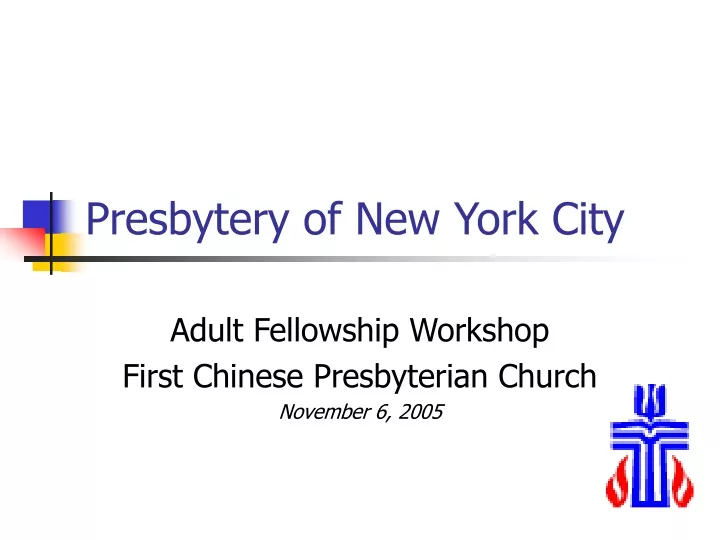 presbytery of new york city