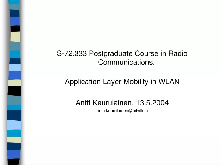 s 72 333 postgraduate course in radio