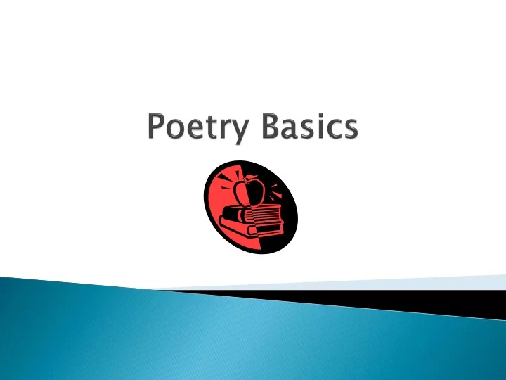 poetry basics