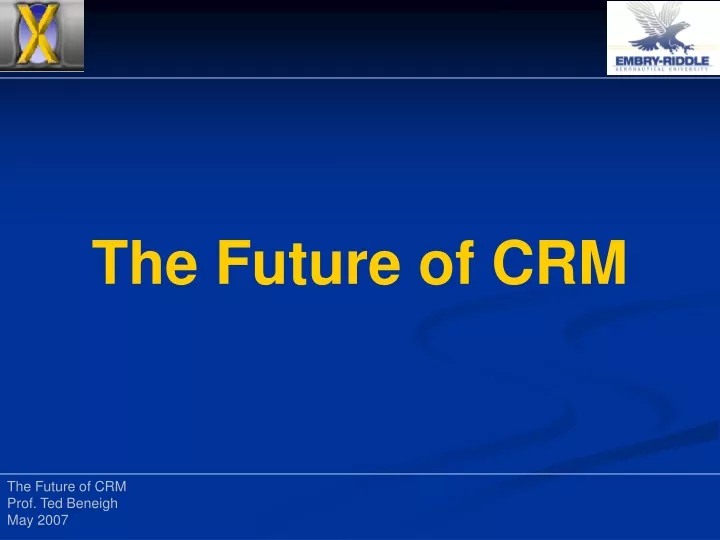 the future of crm