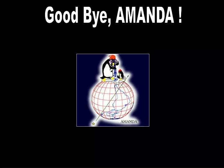 good bye amanda