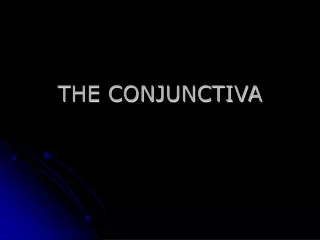 THE CONJUNCTIVA