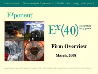 environmental  •  failure analysis &amp; prevention  •  health  •  technology development