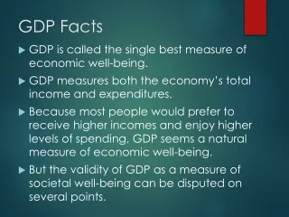 GDP Facts