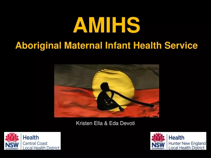 amihs aboriginal maternal infant health service