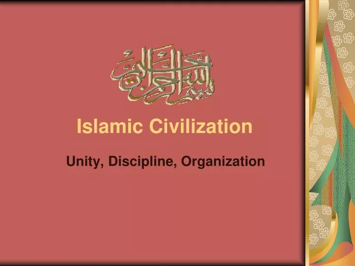 islamic civilization