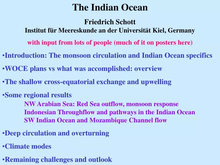 the indian ocean friedrich schott institut