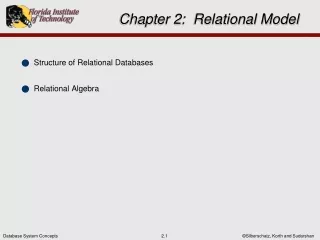 Chapter 2:  Relational Model