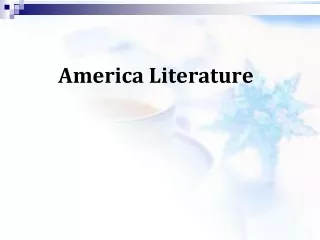 America Literature