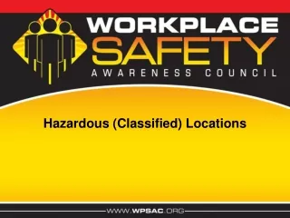 Hazardous (Classified) Locations