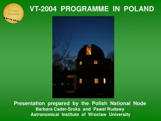 VT-2004  PROGRAMME  IN  POLAND