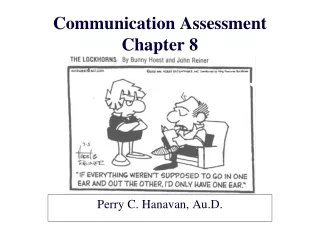 Communication Assessment Chapter 8