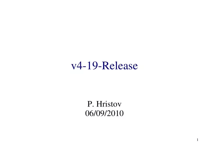 v4 19 release