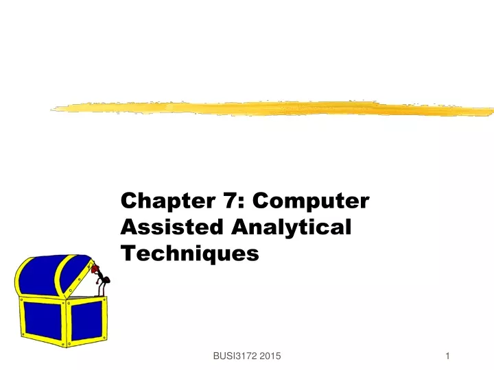 chapter 7 computer assisted analytical techniques