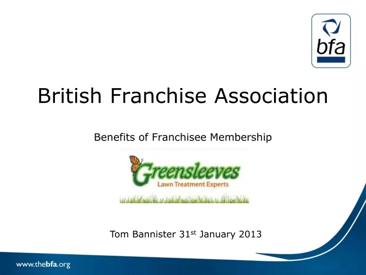 british franchise association