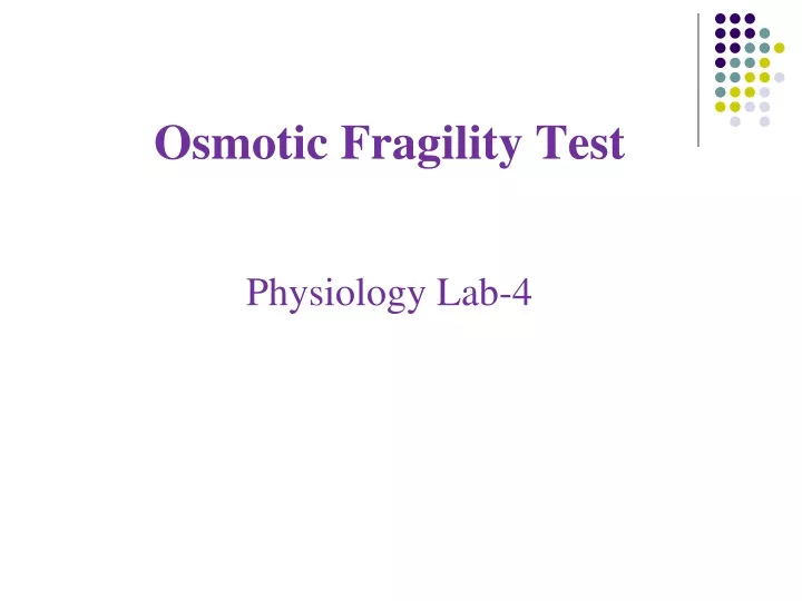 osmotic fragility test physiology lab 4