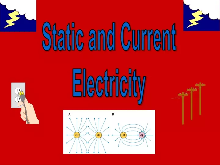 static and current electricity