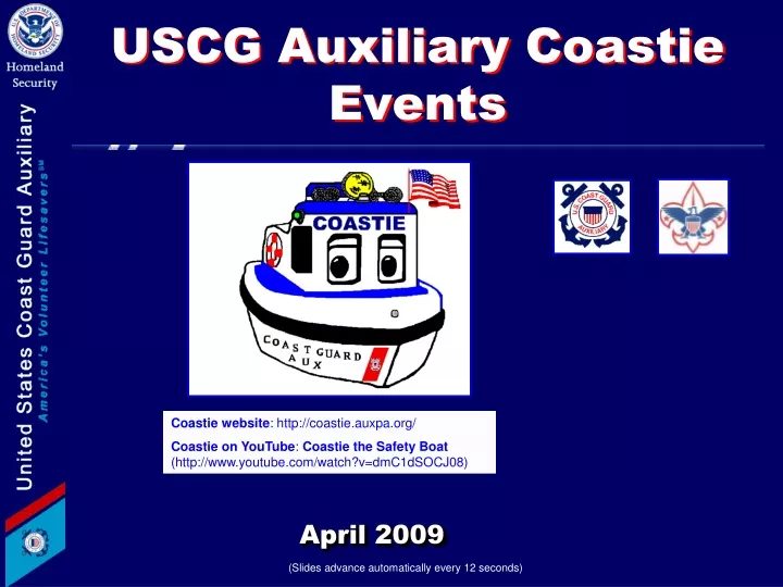 uscg auxiliary coastie events