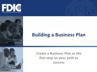 Create a Business Plan as the first step on your path to success