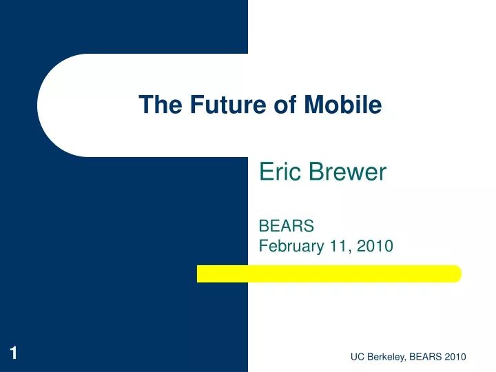 the future of mobile