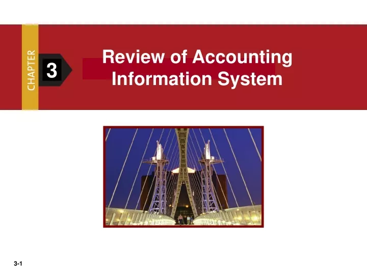 review of accounting information system