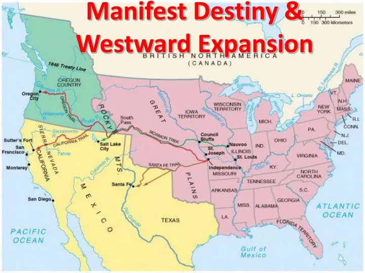 manifest destiny westward expansion