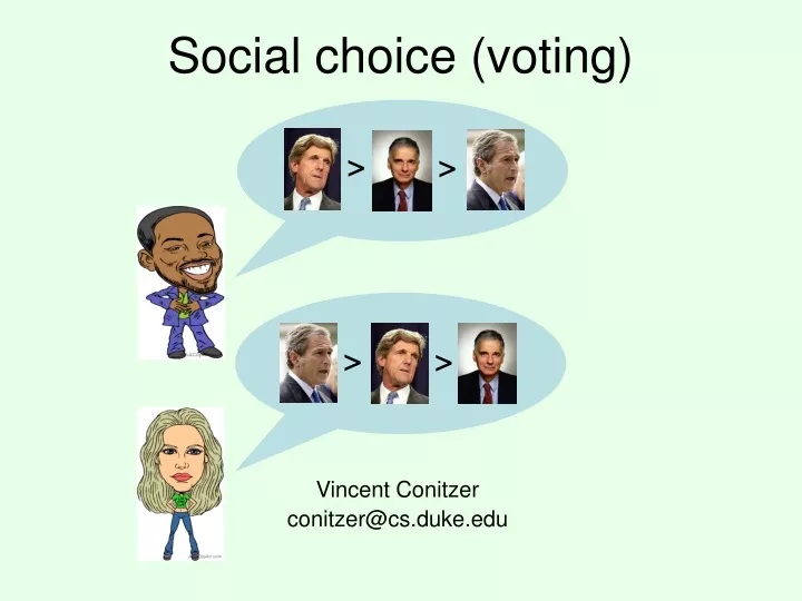 social choice voting