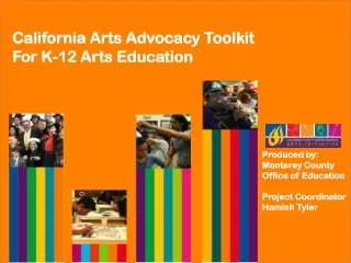 California Arts Advocacy Toolkit For K-12 Arts Education