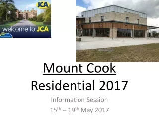 Mount Cook  Residential 2017