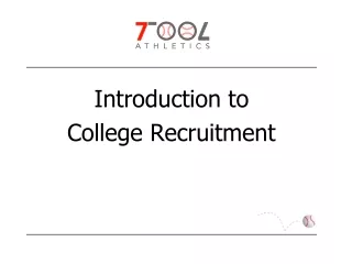 Introduction to  College Recruitment