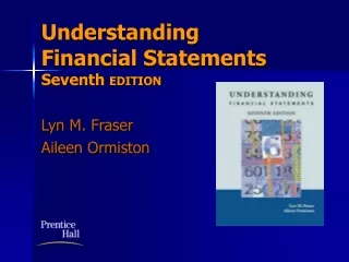 Understanding  Financial Statements    Seventh  EDITION