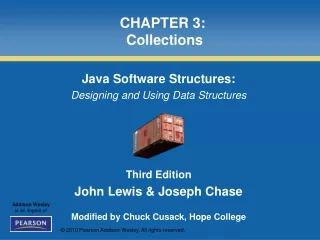 CHAPTER 3:  Collections